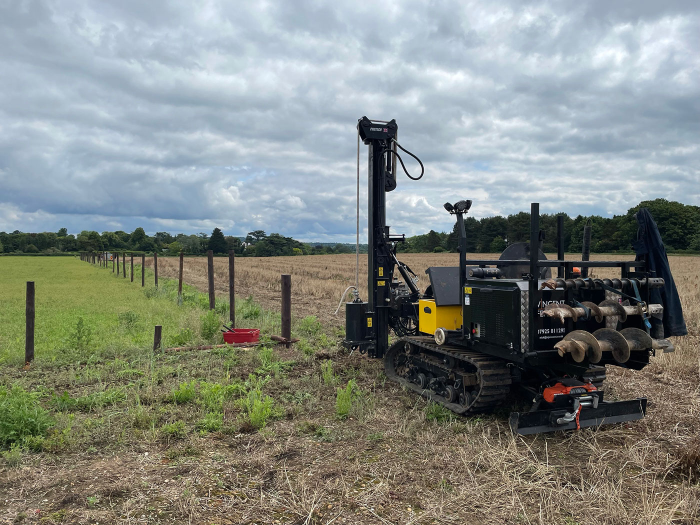 Protech Compact in use by Vincent Fencing
