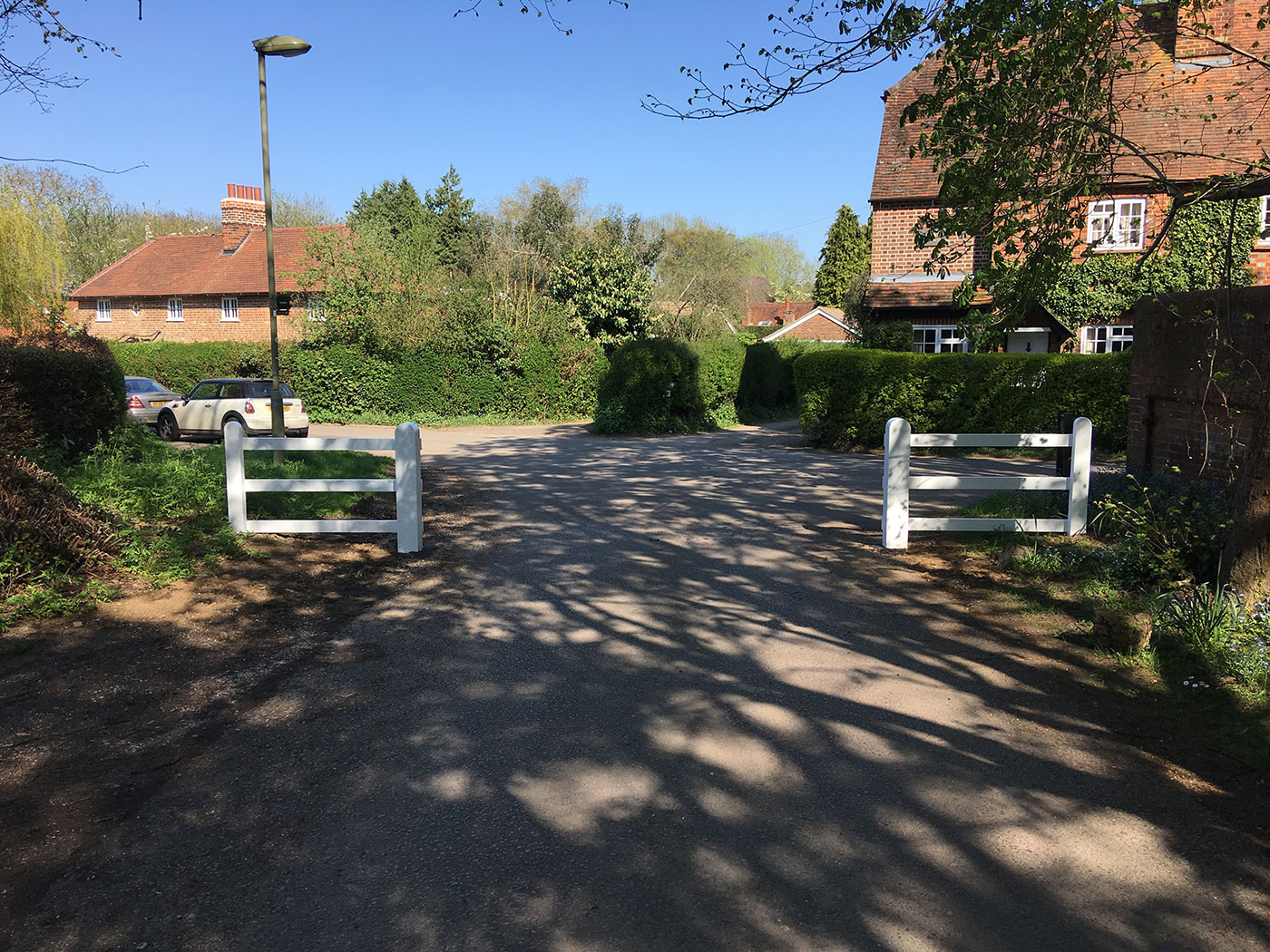 Softwood threshold gates by Vincent Fencing