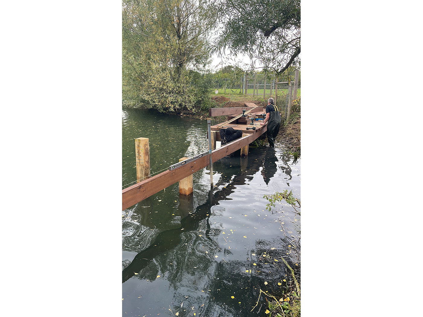 Bridge building by Vincent Fencing